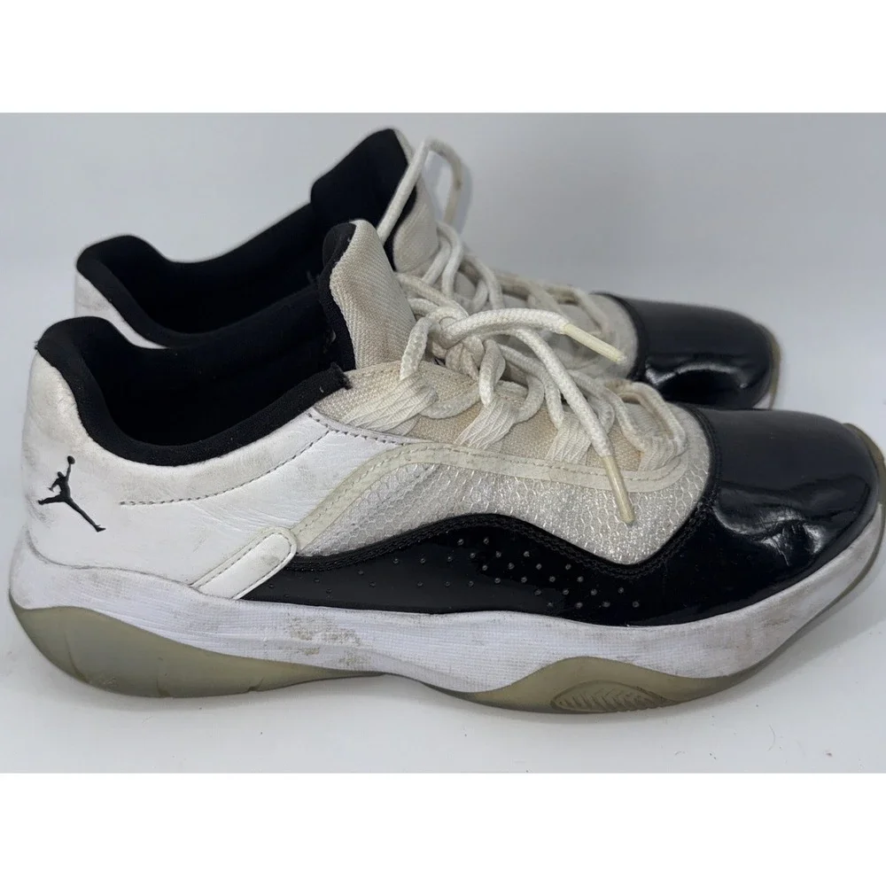 Jordan Air Jordan 11 CMFT Low Top Patent Leather DV2207-100 Concord Mens Sz 9.5